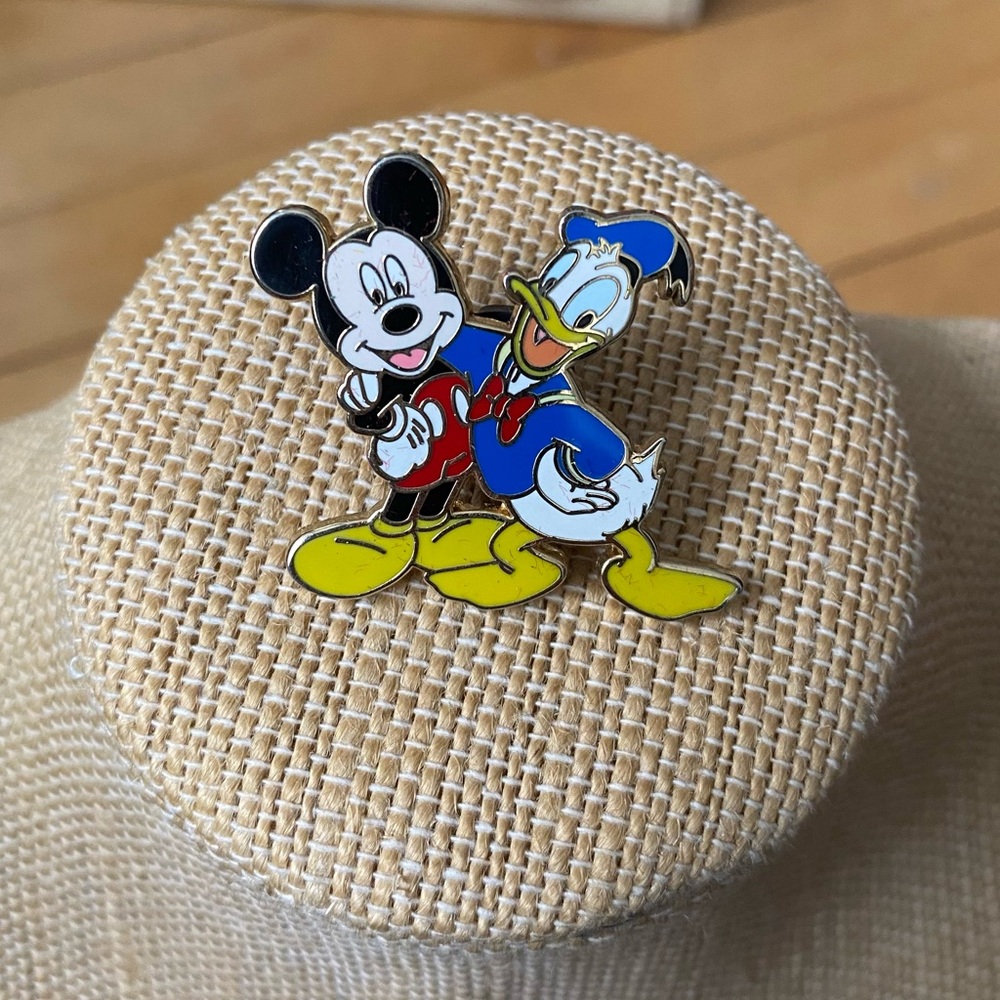 Mickey & Donald Duck Enamel Pin